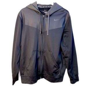 NIKE THERMAL FIT DRIFT Hoodie Jacket Men’s Medium Black Full Zip.